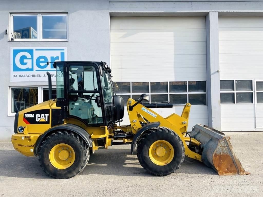 CAT 908M Pás carregadoras de rodas