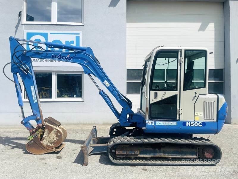 Hanix H50C Mini Escavadoras <7t