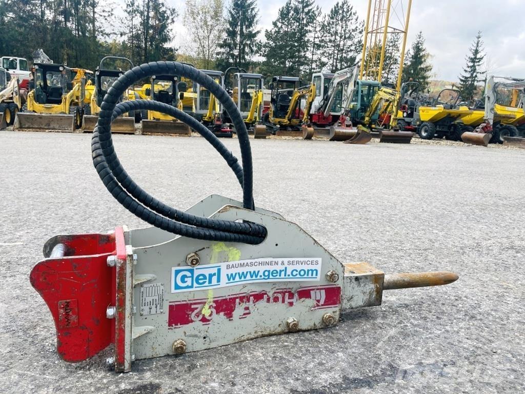  Huppi 92 Martelos de empilhamento hidráulico