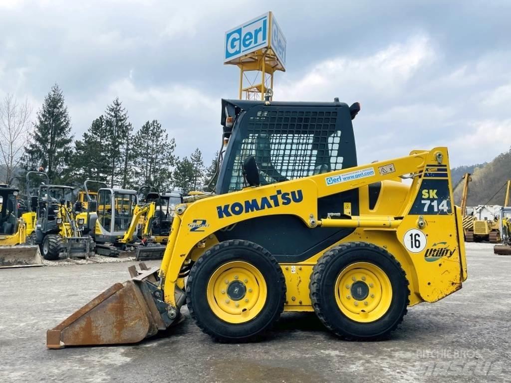 Komatsu SK714-5 Carregadoras de direcção deslizante