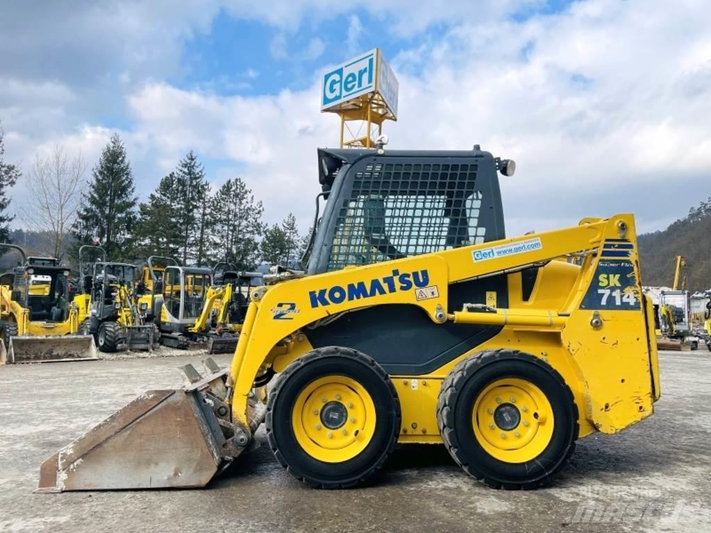 Komatsu SK714-5 Carregadoras de direcção deslizante