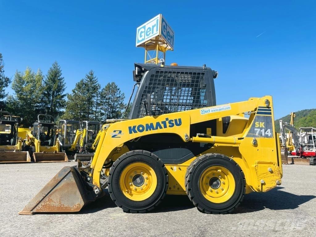 Komatsu SK714-5 Carregadoras de direcção deslizante
