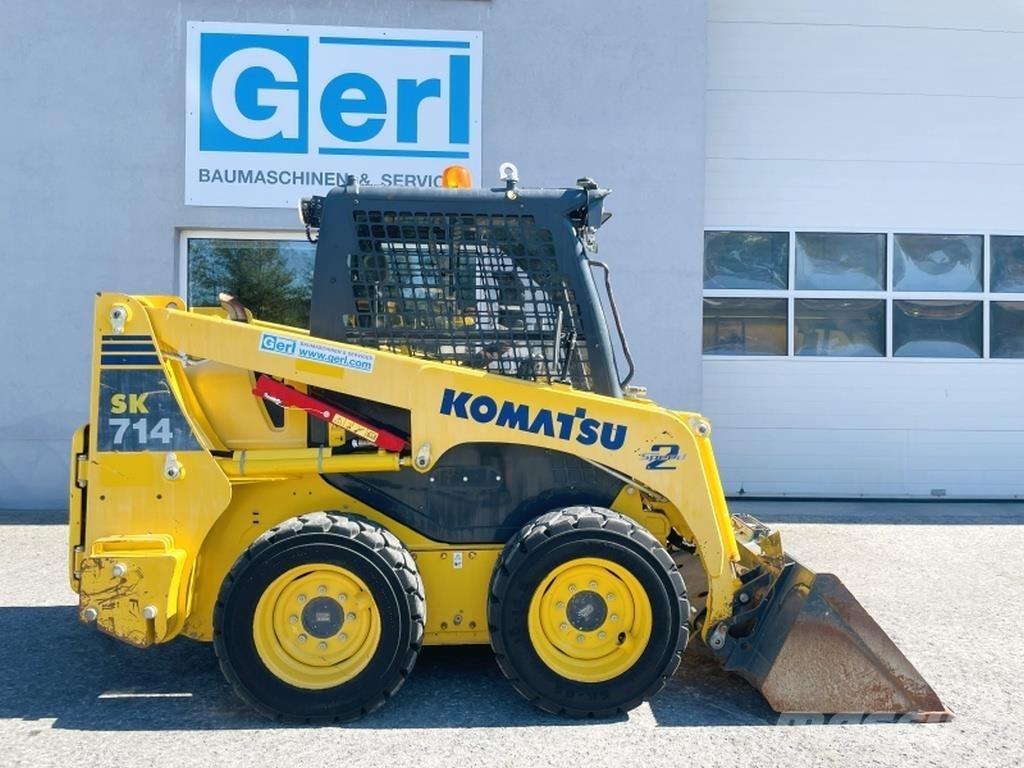 Komatsu SK714-5 Carregadoras de direcção deslizante