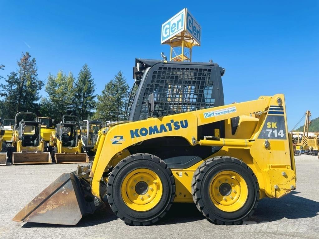 Komatsu SK714-5 Carregadoras de direcção deslizante