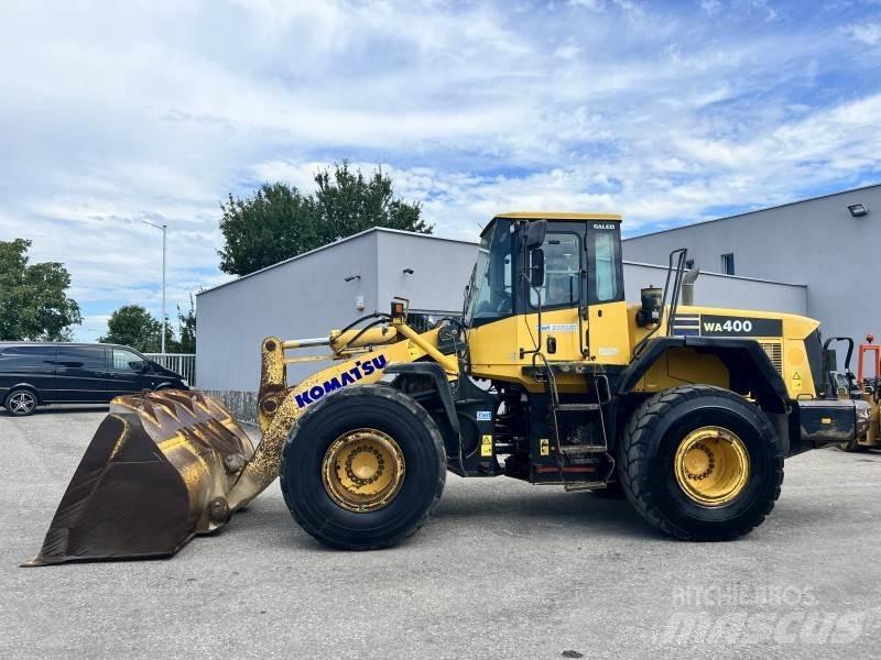 Komatsu WA 400 -5 H Pás carregadoras de rodas