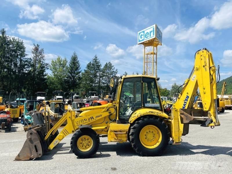 Komatsu WB97R-2 Retroescavadoras