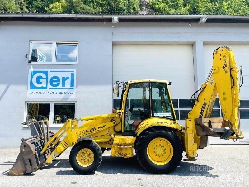 Komatsu WB97R-2 Retroescavadoras