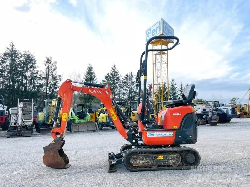 Kubota K008-3 Mini Escavadoras <7t