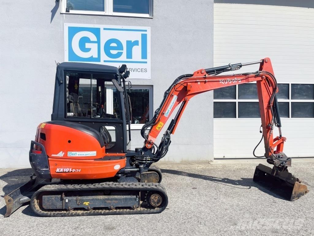 Kubota KX101-3a Mini Escavadoras <7t