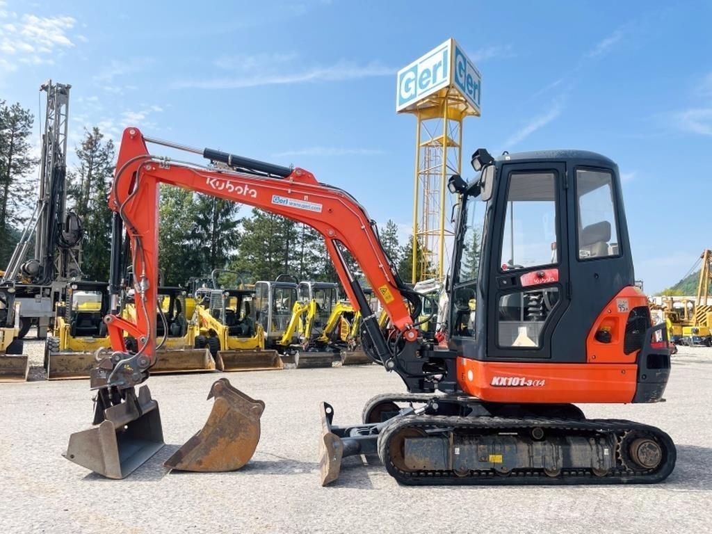 Kubota KX101-3a Mini Escavadoras <7t