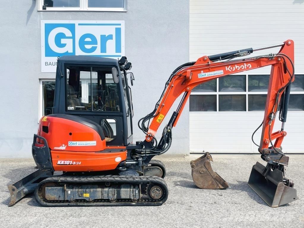Kubota KX101-3a Mini Escavadoras <7t