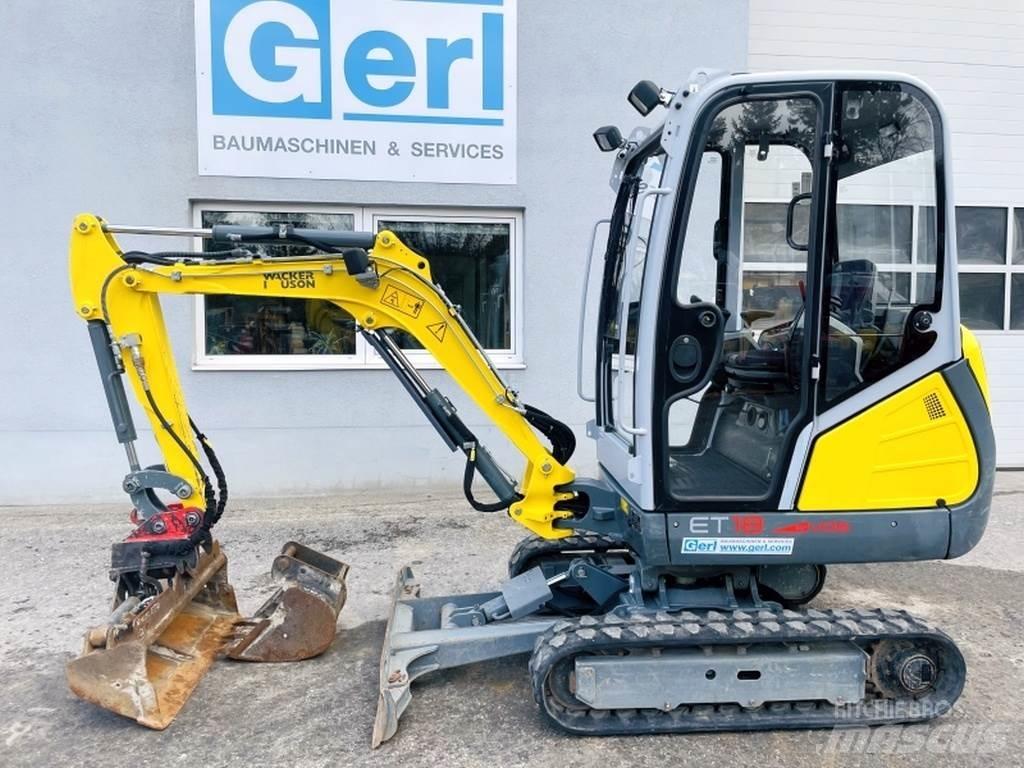 Neuson ET18 VDS Mini Escavadoras <7t