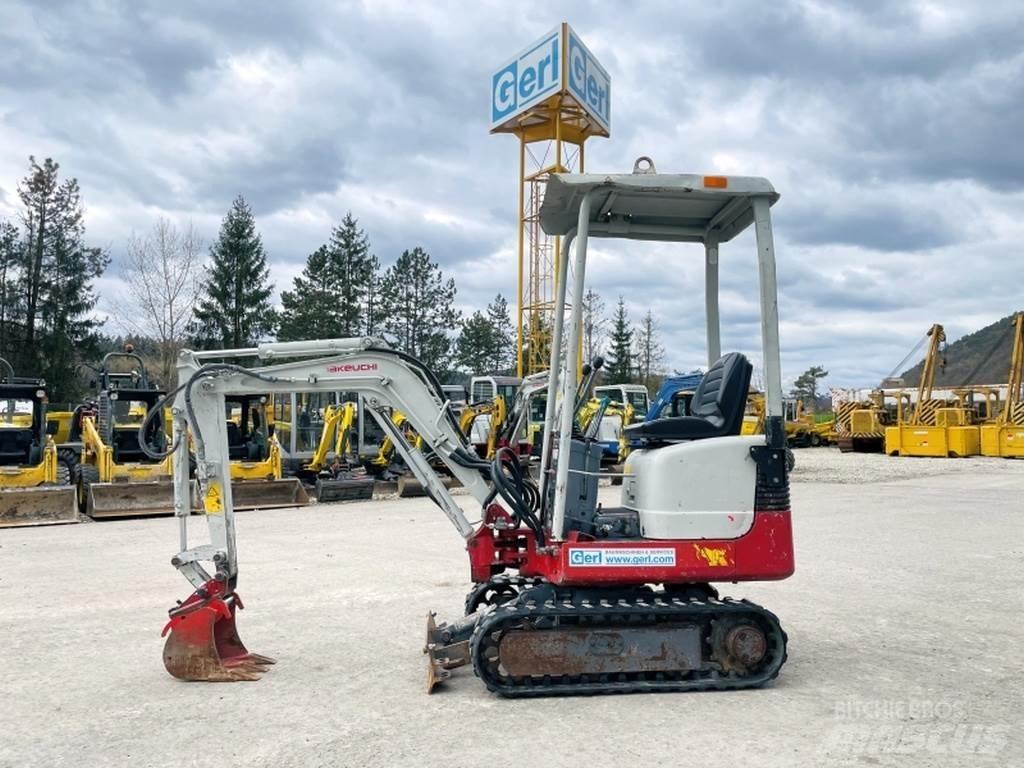 Takeuchi TB108 Mini Escavadoras <7t