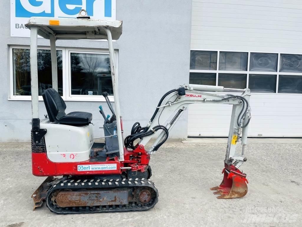 Takeuchi TB108 Mini Escavadoras <7t