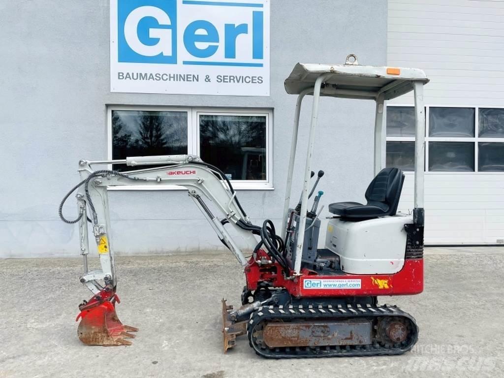 Takeuchi TB108 Mini Escavadoras <7t