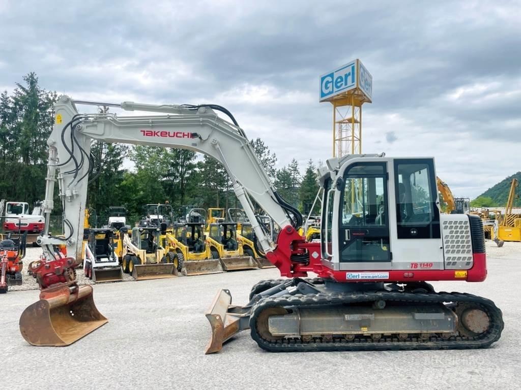 Takeuchi TB1140 Mini Escavadoras <7t