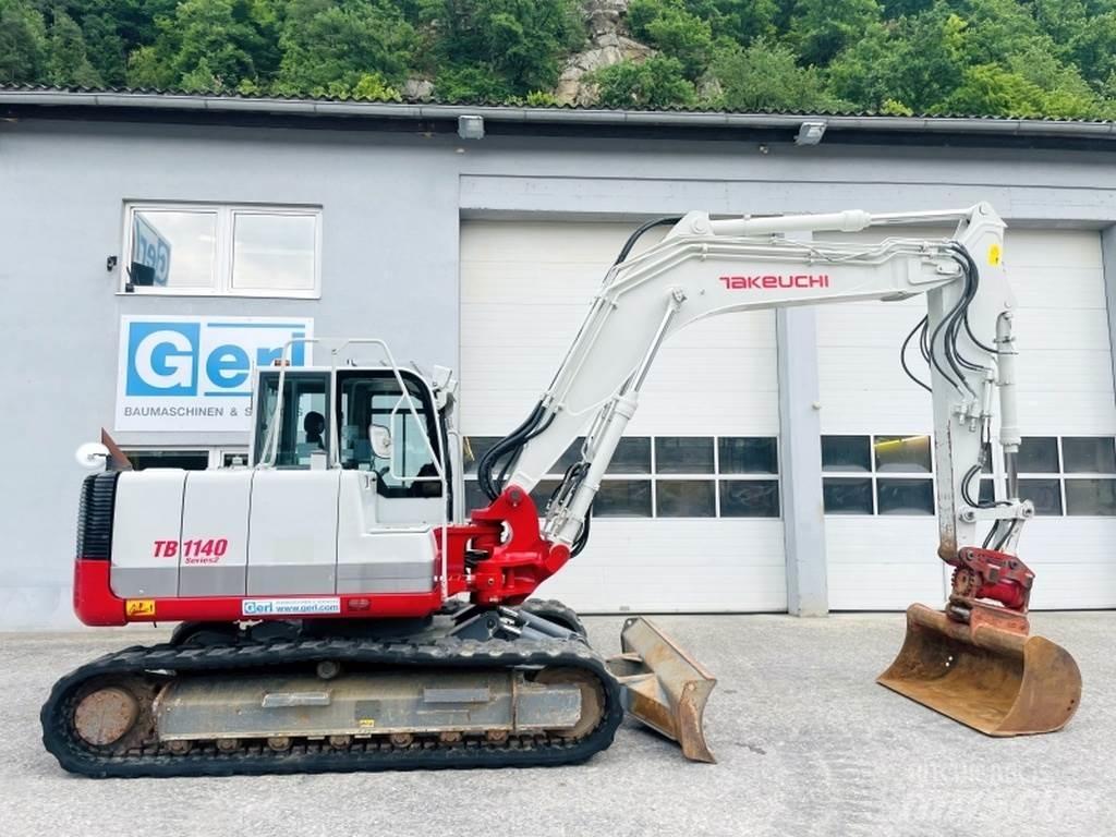 Takeuchi TB1140 Mini Escavadoras <7t
