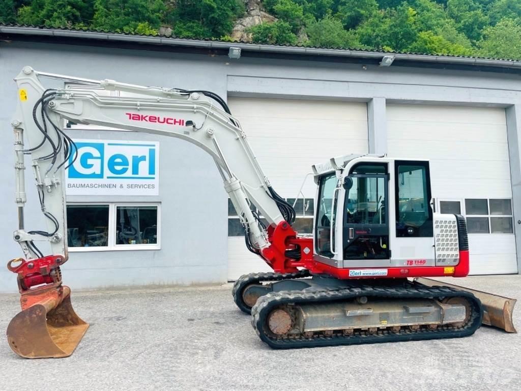 Takeuchi TB1140 Mini Escavadoras <7t