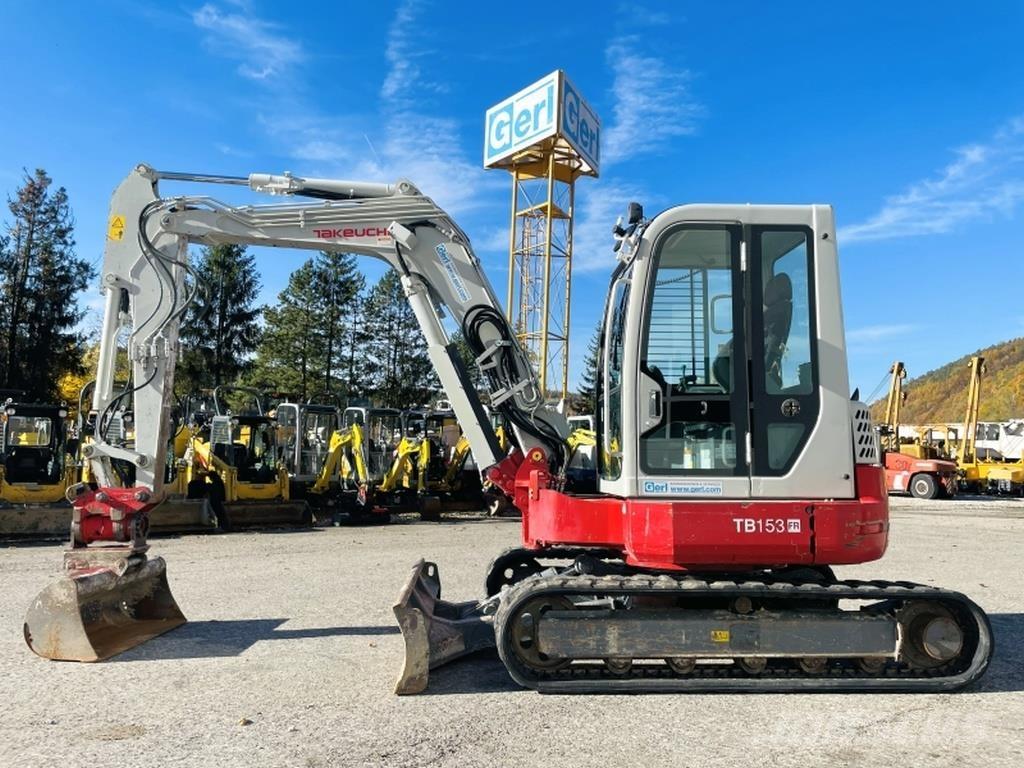 Takeuchi TB153FR Mini Escavadoras <7t