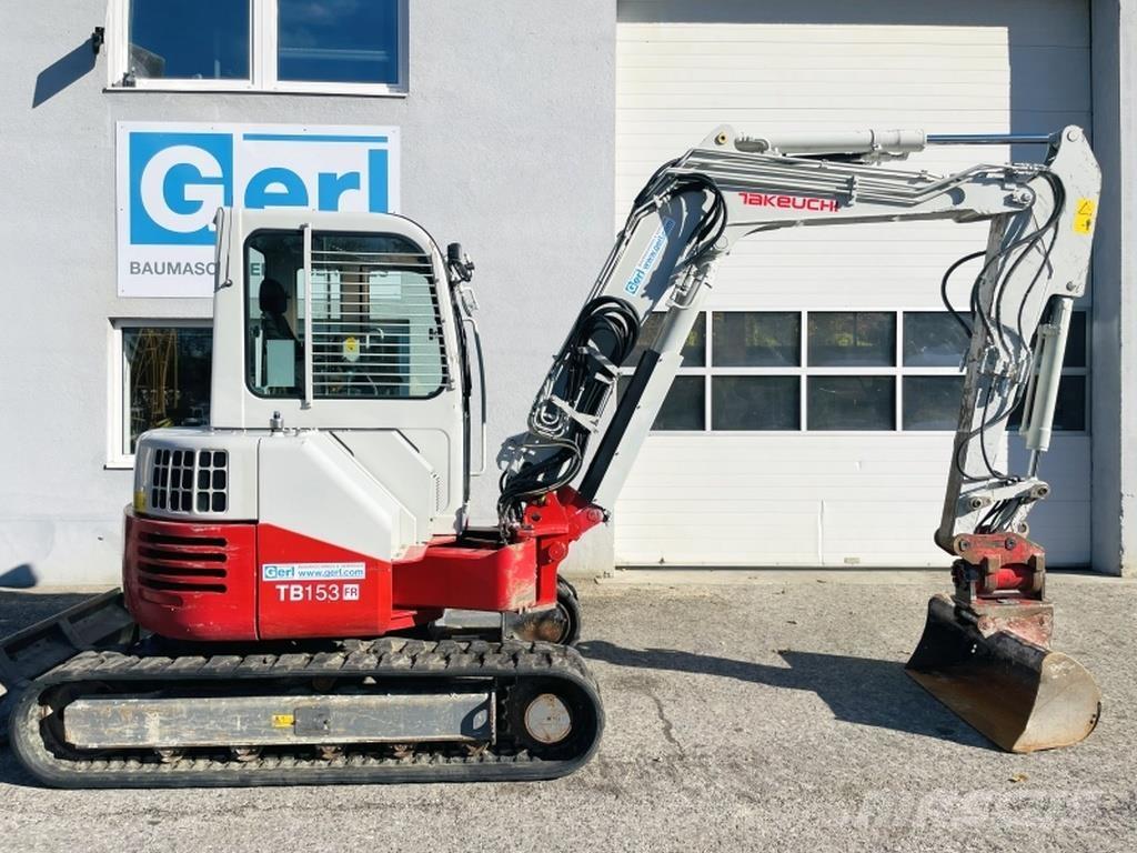 Takeuchi TB153FR Mini Escavadoras <7t