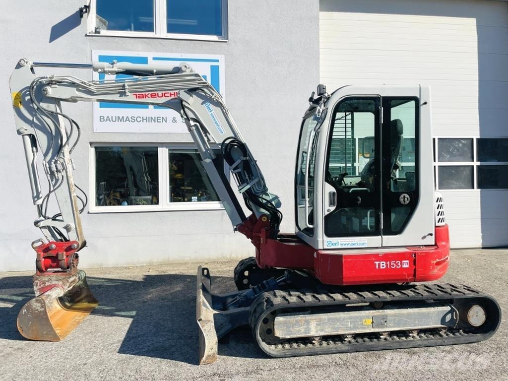 Takeuchi TB153FR Mini Escavadoras <7t