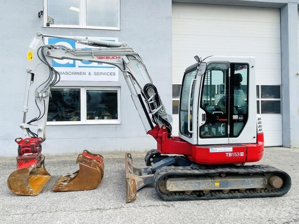 Takeuchi TB153FR Mini Escavadoras <7t