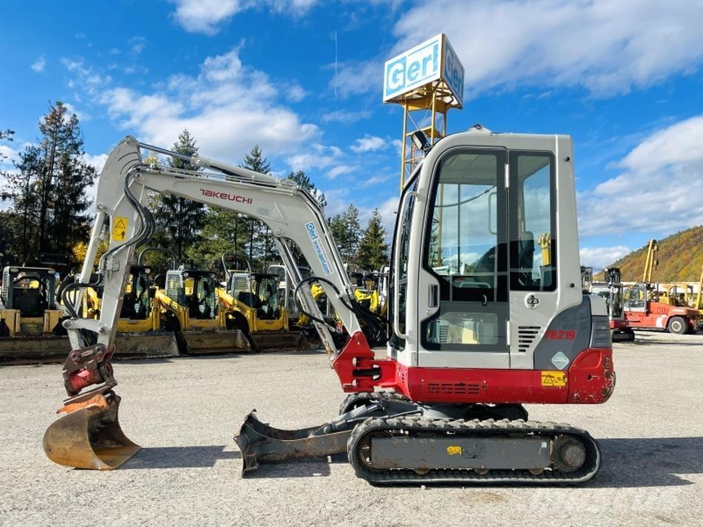 Takeuchi TB219 Mini Escavadoras <7t