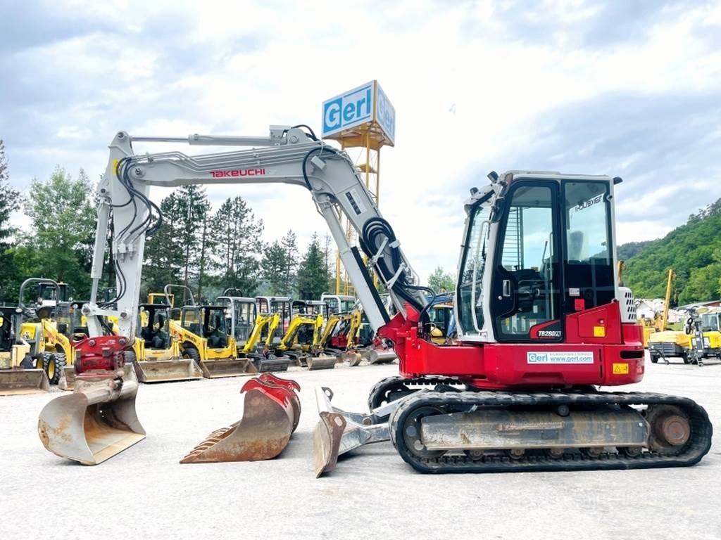 Takeuchi TB280FR Mini Escavadoras <7t