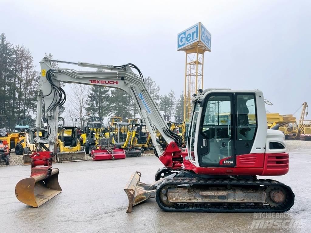 Takeuchi TB290 Mini Escavadoras <7t