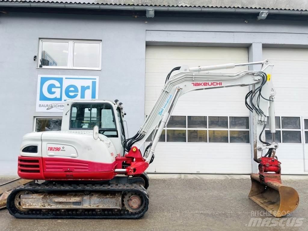 Takeuchi TB290 Mini Escavadoras <7t