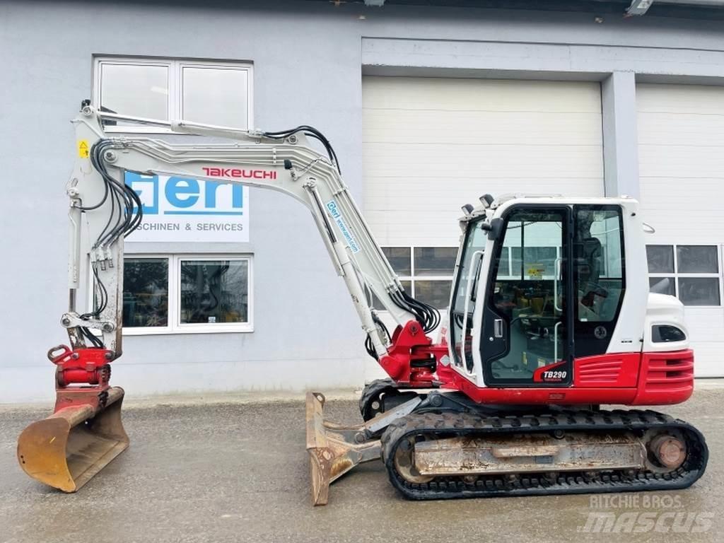 Takeuchi TB290 Mini Escavadoras <7t