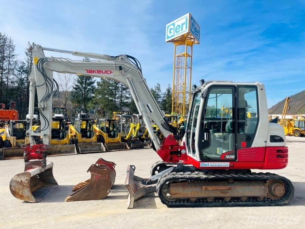 Takeuchi TB290 Mini Escavadoras <7t