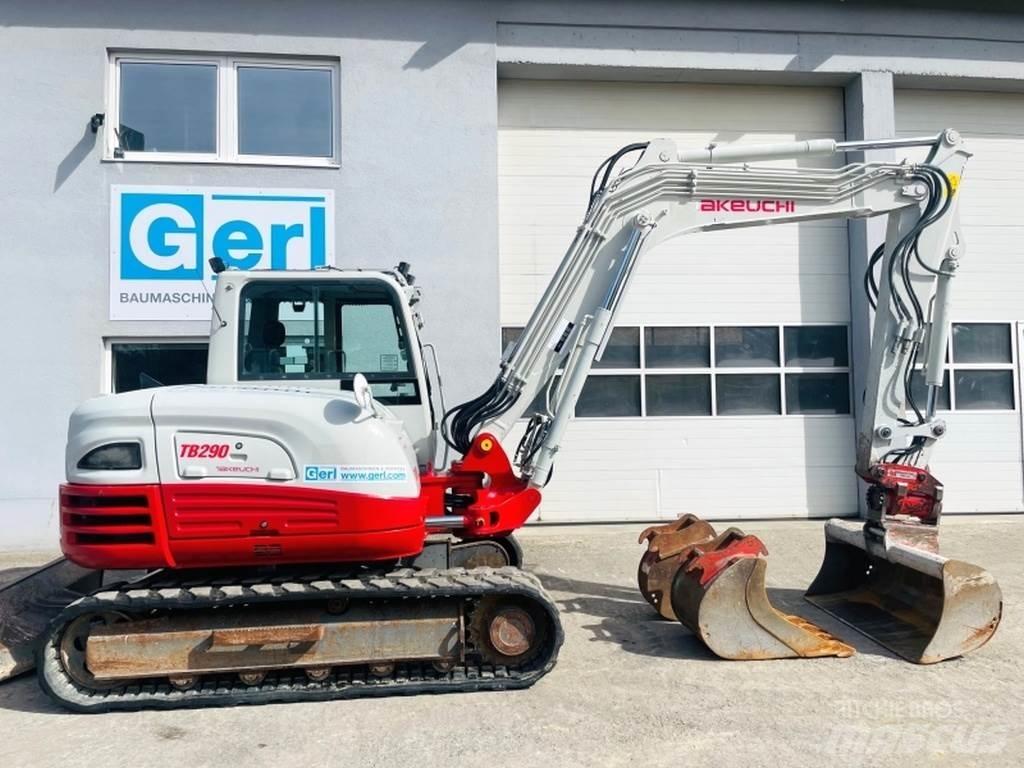 Takeuchi TB290 Mini Escavadoras <7t