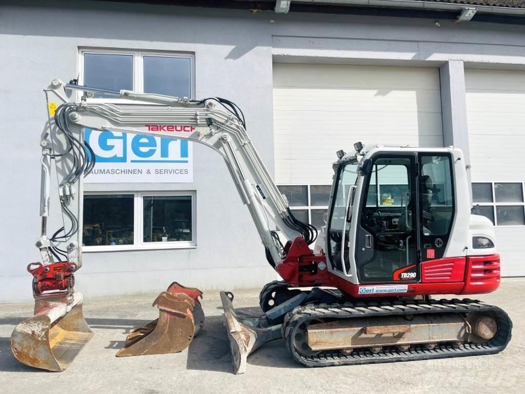 Takeuchi TB290 Mini Escavadoras <7t