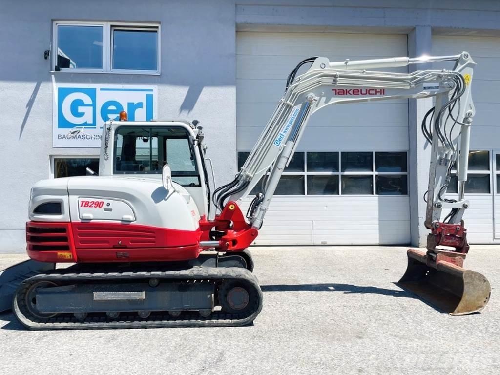 Takeuchi TB290 Mini Escavadoras <7t
