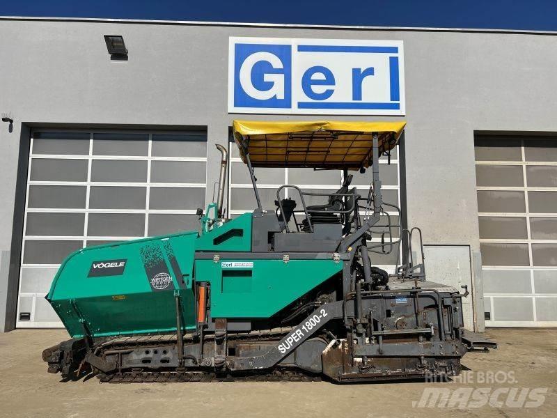 Vögele Super 1800-1 / 2 Pavimentadoras de asfalto