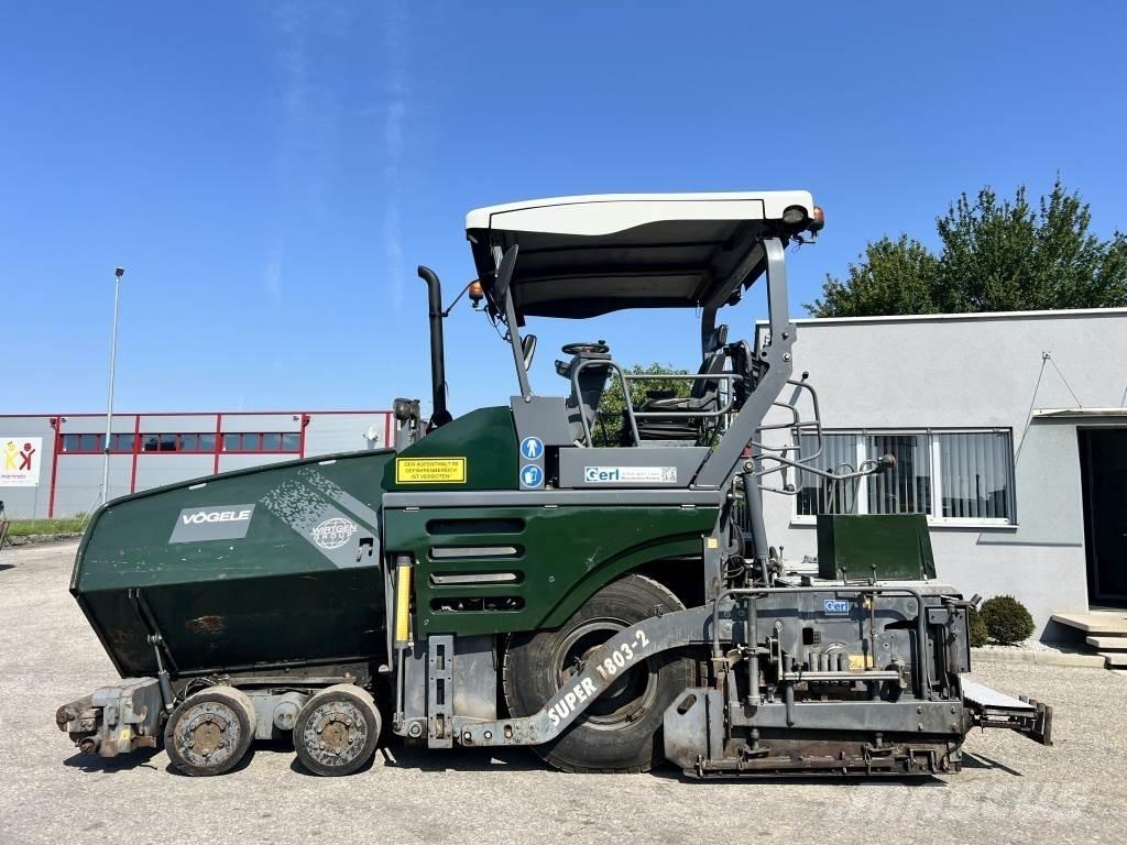 Vögele Super 1803-2 Pavimentadoras de asfalto