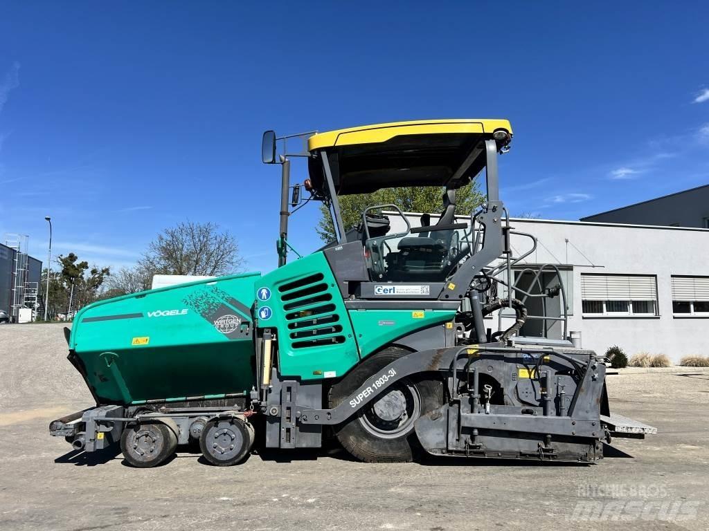 Vögele Super 1803-3i Pavimentadoras de asfalto