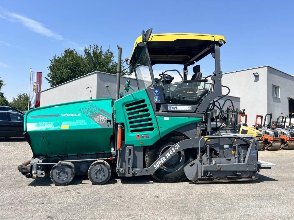 Vögele Super 1803-3i Pavimentadoras de asfalto