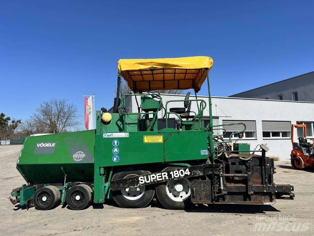 Vögele Super 1804 Pavimentadoras de asfalto