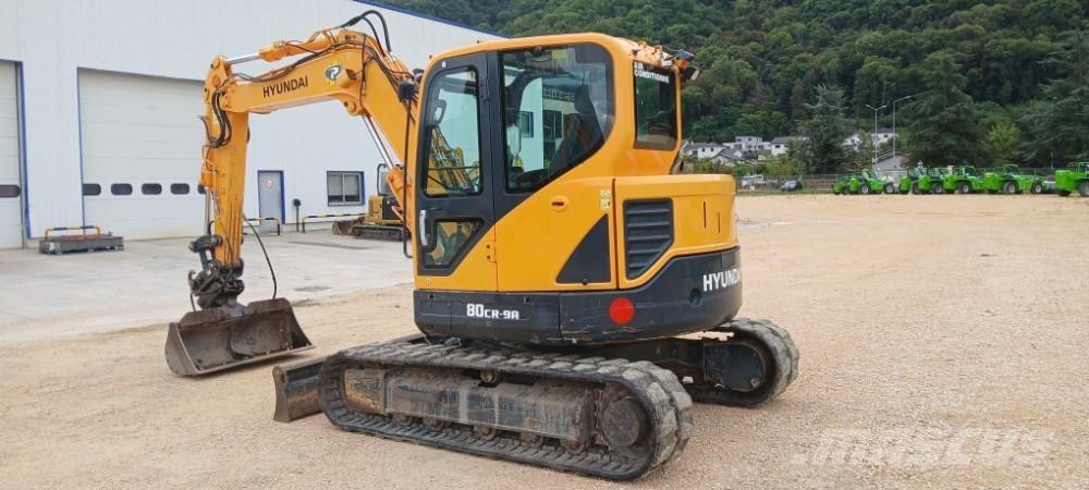 Hyundai R80CR-9A Escavadoras Midi 7t - 12t