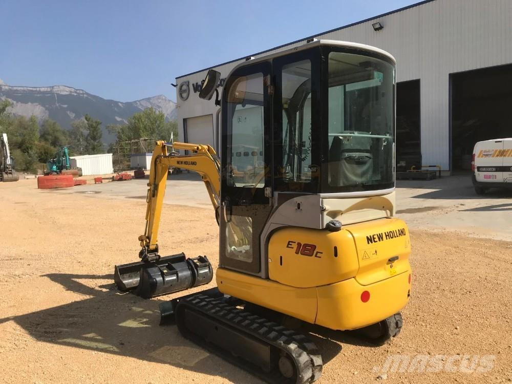 New Holland E18C Mini Escavadoras <7t