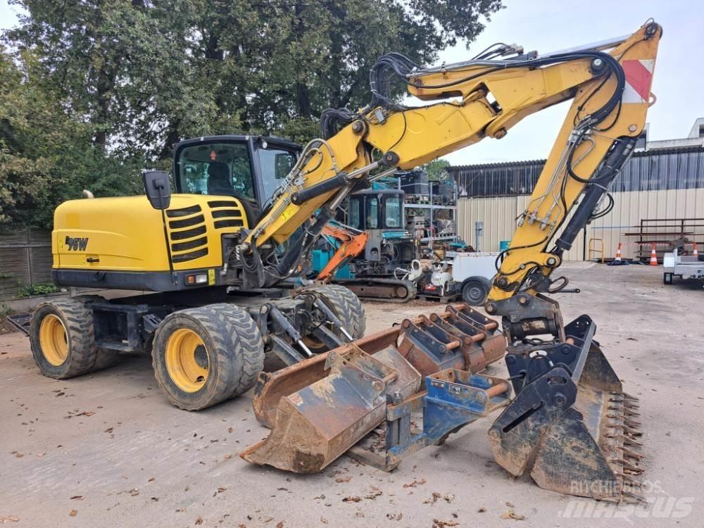 Yanmar B95W Escavadoras de rodas