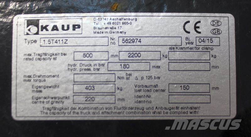 Kaup 1,5T411Z Outros acessórios e peças de reposição