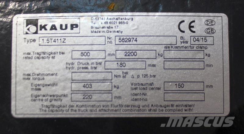 Kaup 1,5T411Z Outros acessórios e peças de reposição