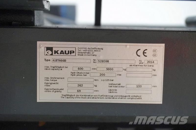 Kaup 4,8T 466B Outros acessórios e peças de reposição