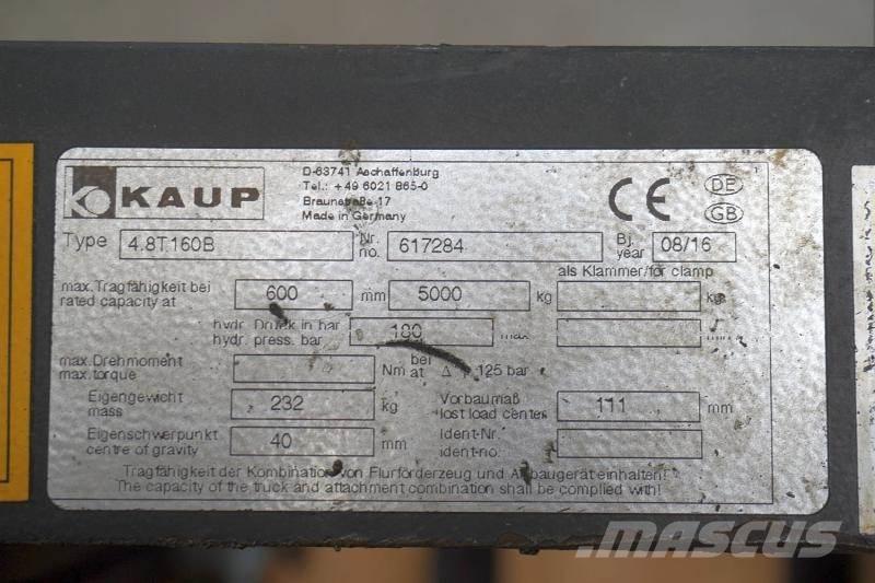 Kaup 4,8T160B Outros acessórios e peças de reposição