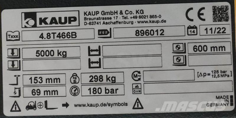 Kaup 4,8T466B Outros acessórios e peças de reposição