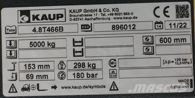 Kaup 4,8T466B Outros acessórios e peças de reposição