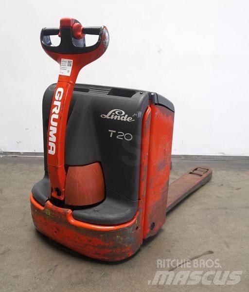 Linde T 20 360 Porta palettes